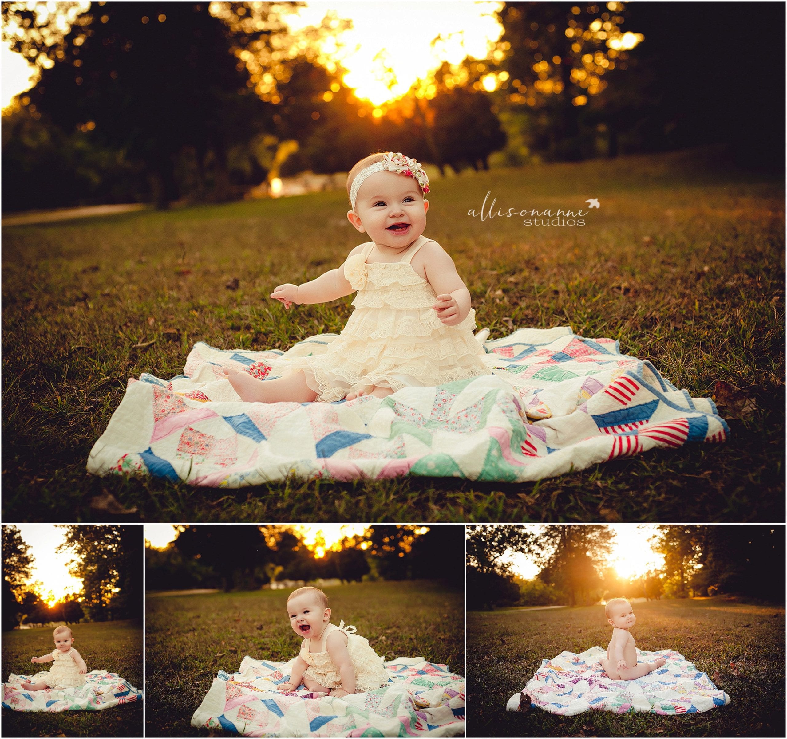 First Year Journey, Antique quilt, teething, Holiday Minis, Medford Company Store, AllisonAnne Studios, Hammonton, Best South Jersey Photographer, smiles