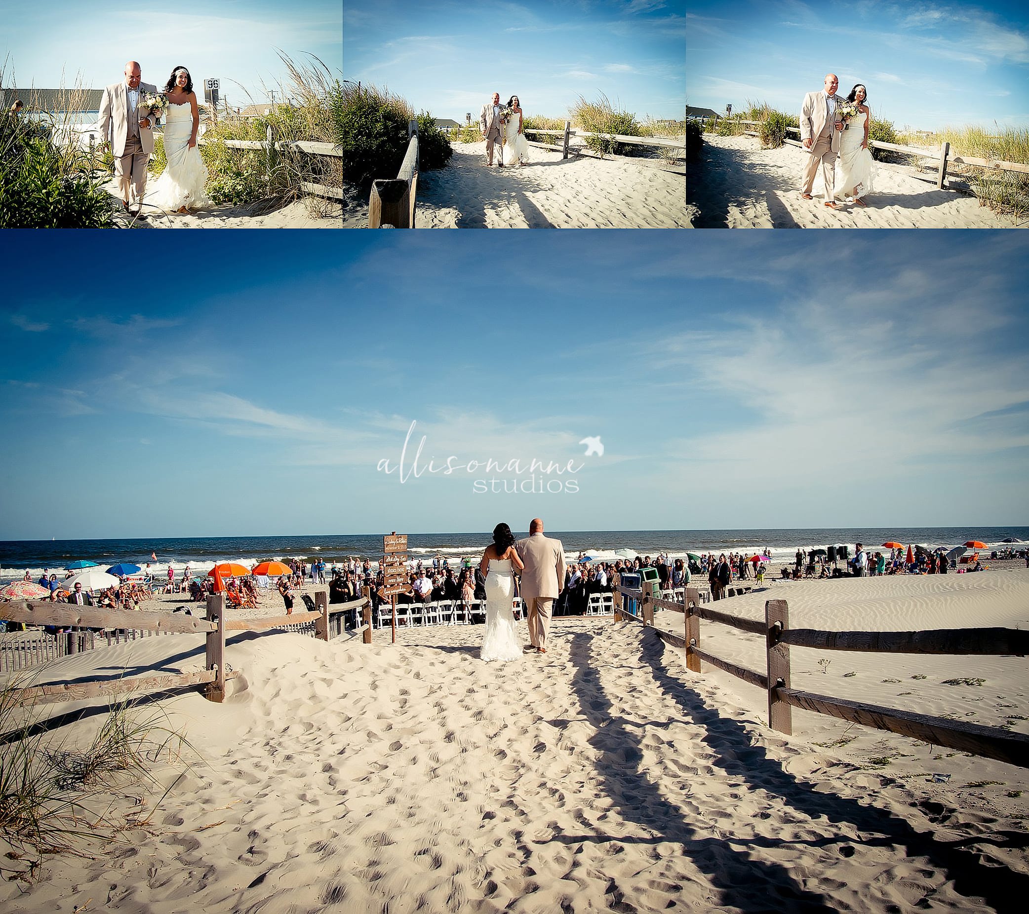 Best wedding Photographer South Jersey, bridal headband, beach wedding, Jersey Shore, Stone Harbor, 80 South Productions, AllisonAnne Studios, lovebirds, Hammonton, Allison Gallagher