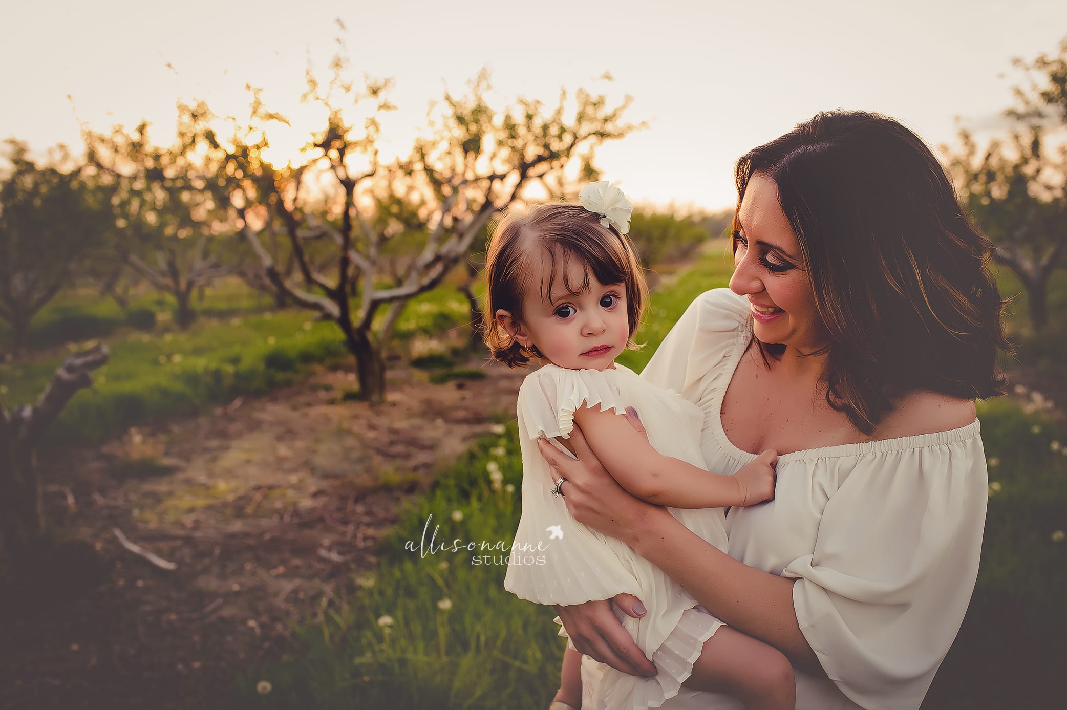 Mother's Day, generations, family bonds, A mother's love, mothers day mini sessions, love, AllisonAnne Studios, Allison Gallagher, Hammonton, Peach fields, mother daughter portraits, returning clients