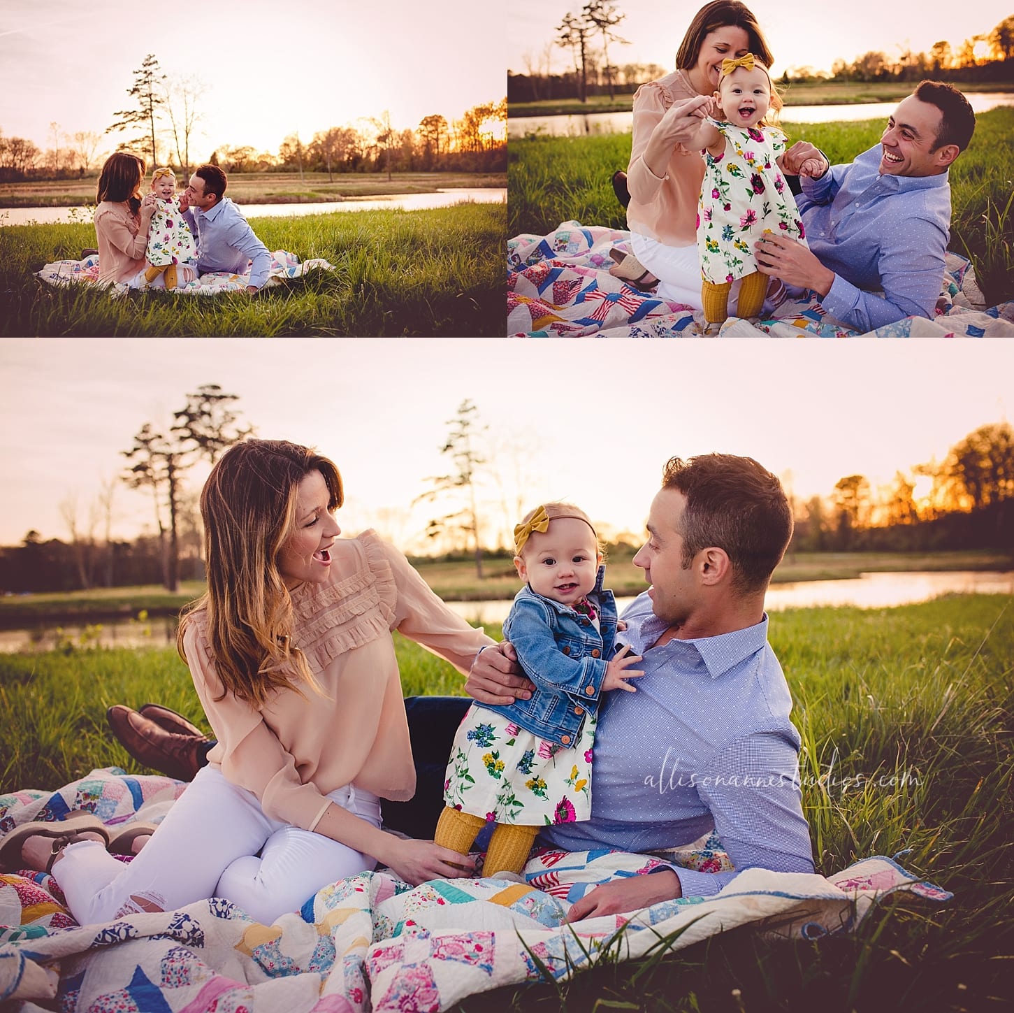 Ellie, sunset, best family photographer in South Jersey, happy family, white horse winery, chilly day, natural lighting, faithful customers, parenting, love, Hammonton, AllisonAnne Studios, Allison Gallagher